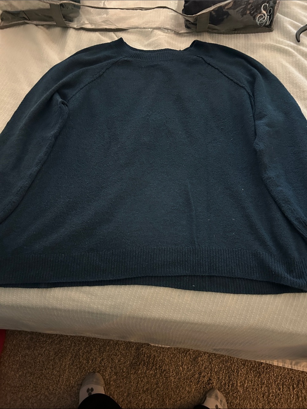 Sonoma Women's Crewneck Sweater in Deep Teal